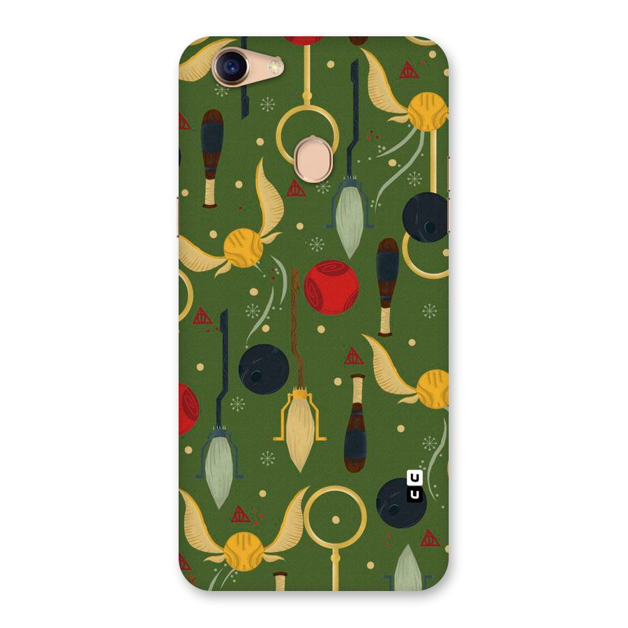 Flying Ball Pattern Back Case for Oppo F5