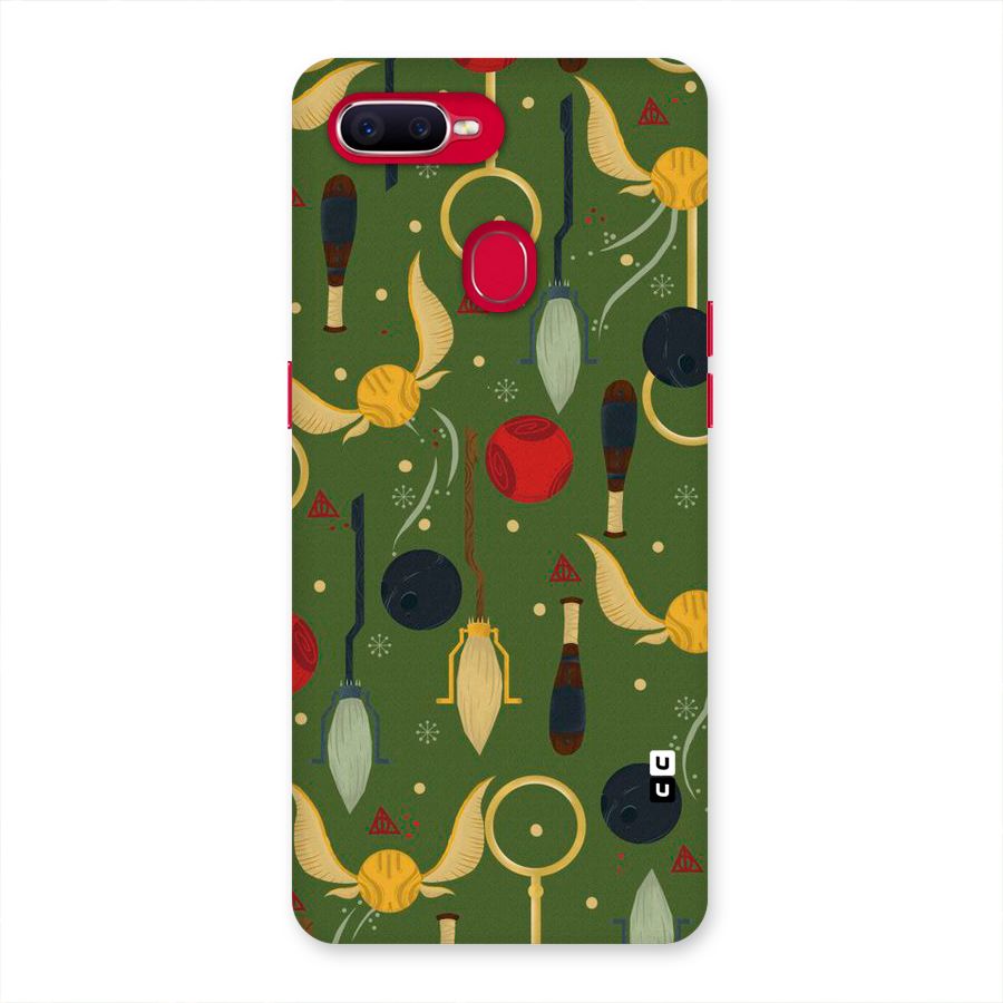 Flying Ball Pattern Back Case for Oppo F9 Pro