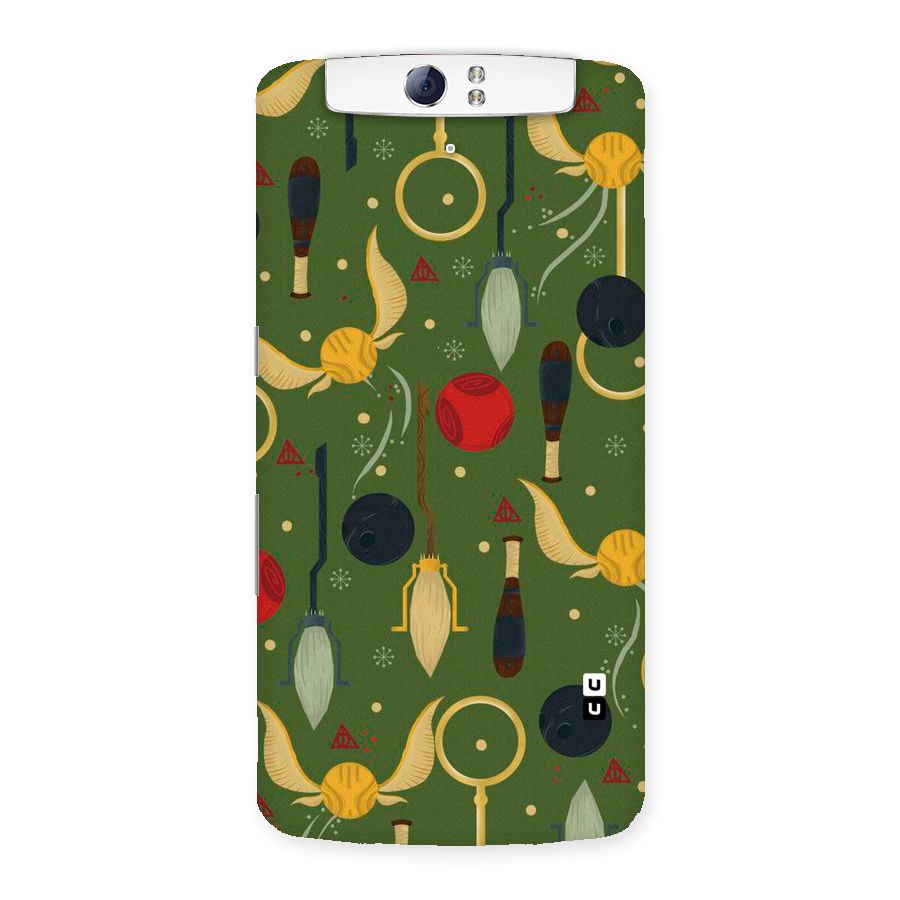 Flying Ball Pattern Back Case for Oppo N1