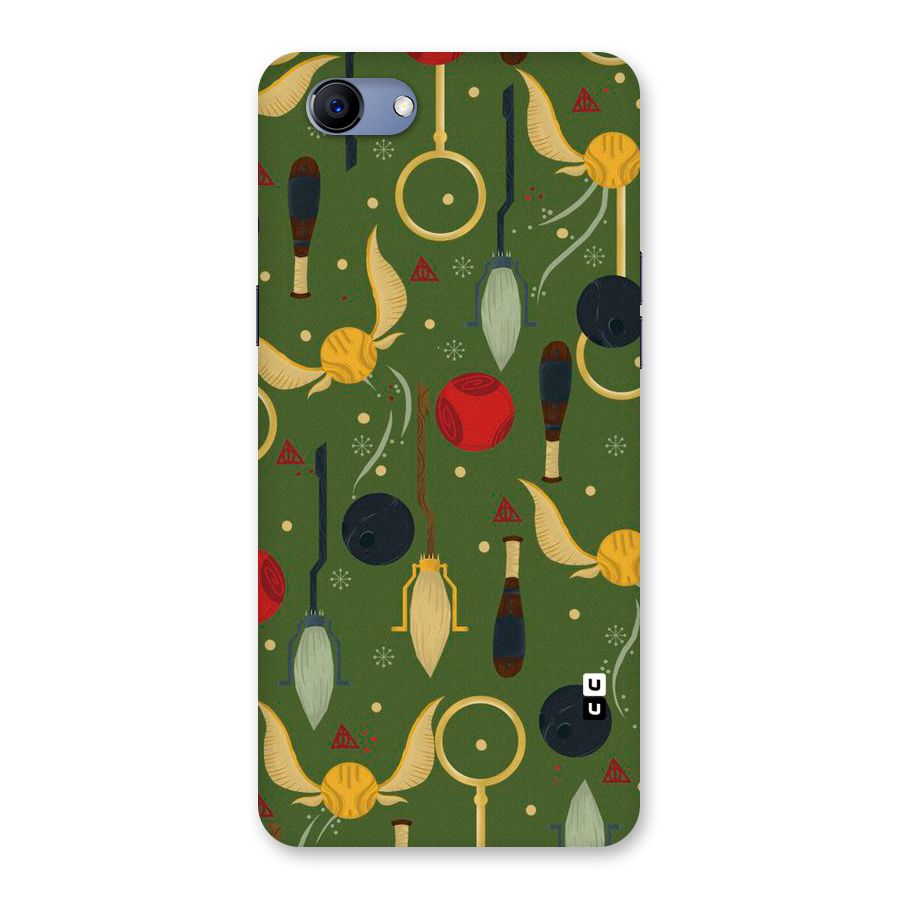 Flying Ball Pattern Back Case for Oppo Realme 1