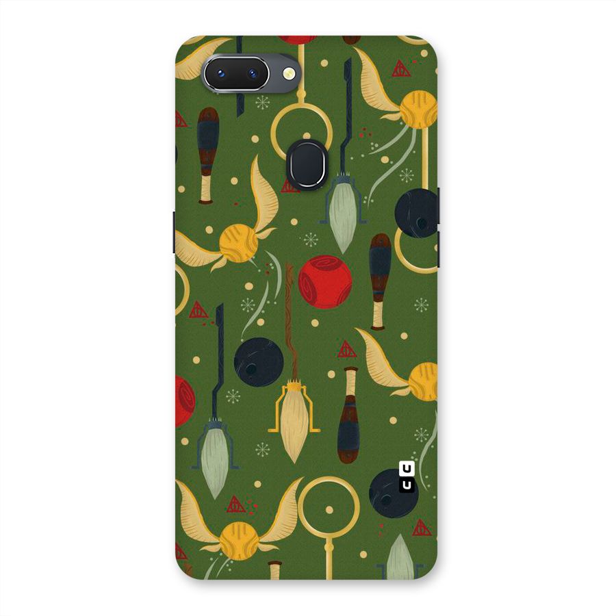 Flying Ball Pattern Back Case for Oppo Realme 2
