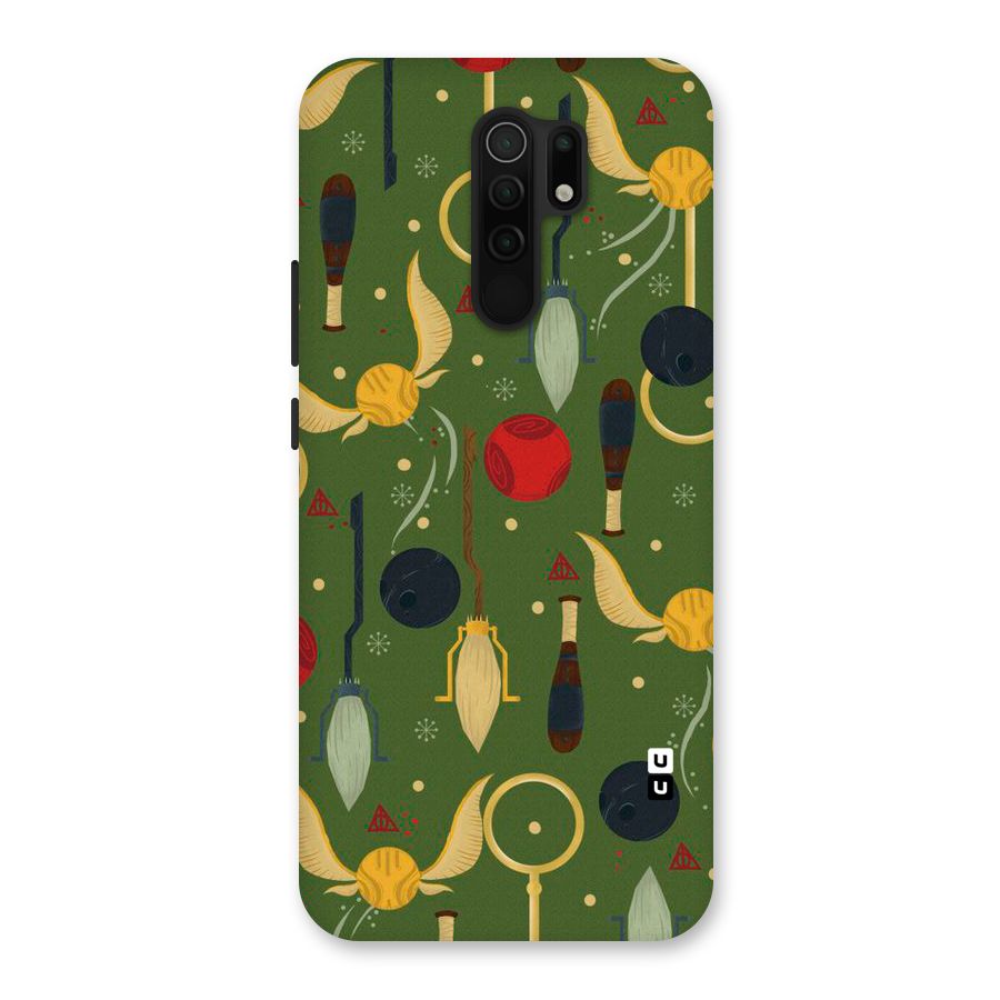 Flying Ball Pattern Back Case for Poco M2