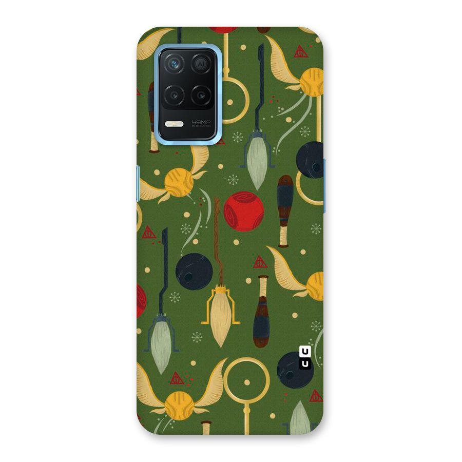 Flying Ball Pattern Back Case for Realme 8 5G