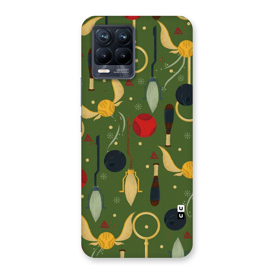 Flying Ball Pattern Back Case for Realme 8 Pro