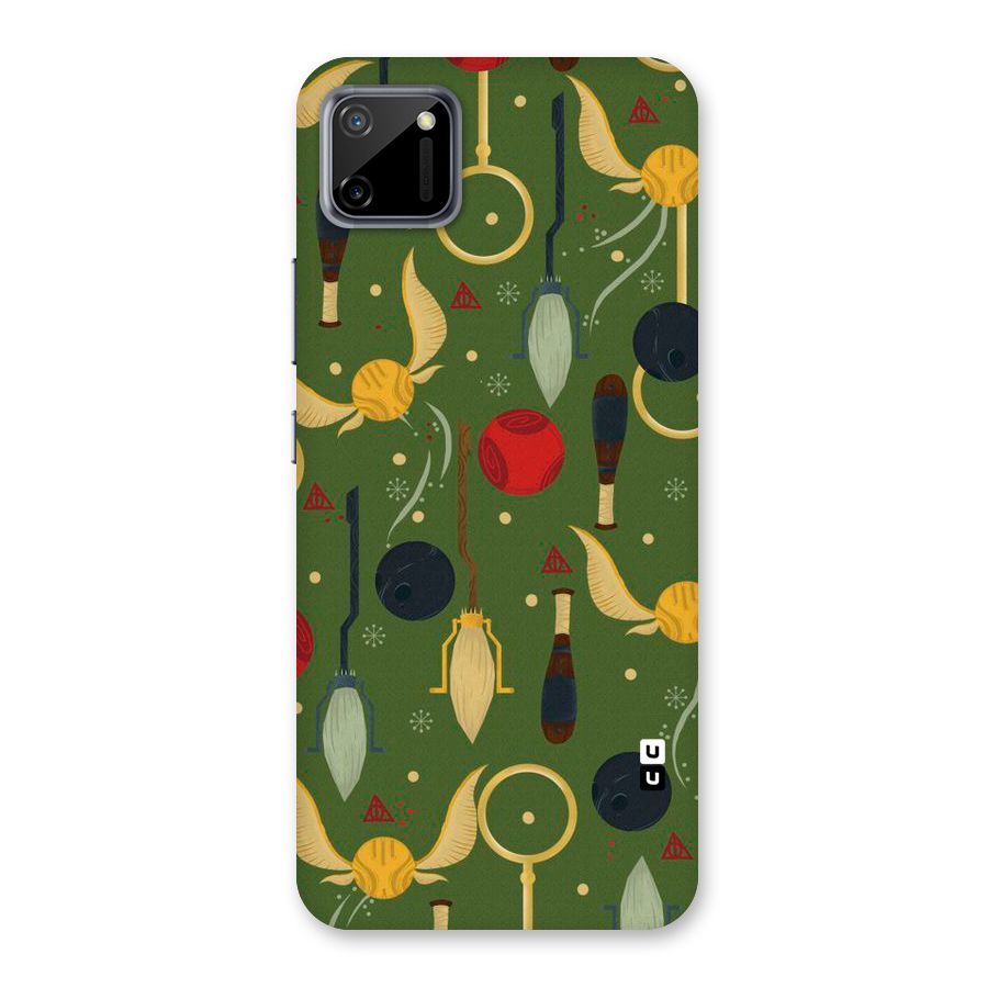 Flying Ball Pattern Back Case for Realme C11