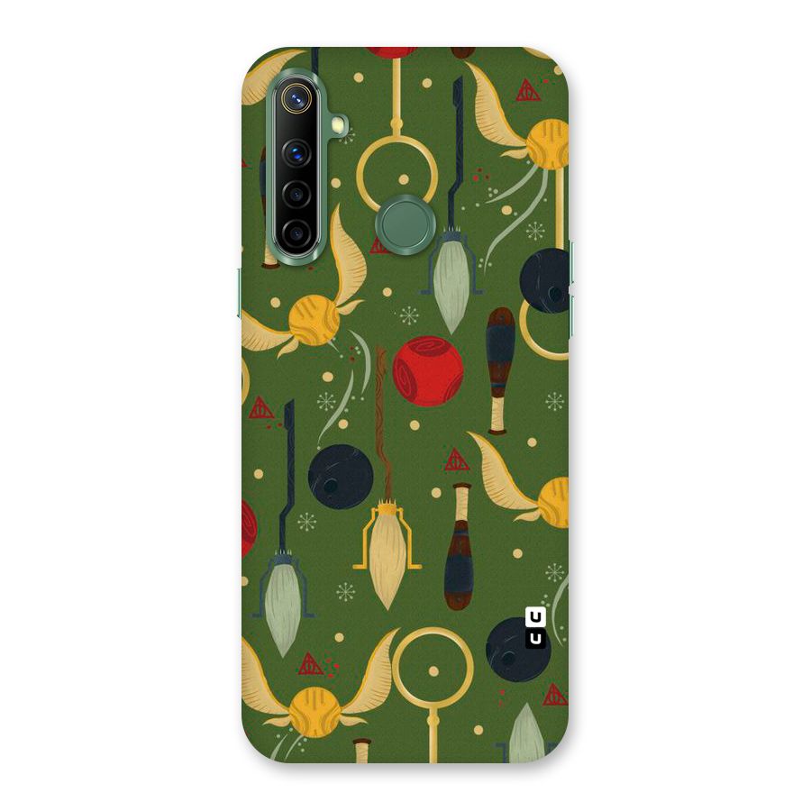 Flying Ball Pattern Back Case for Realme Narzo 10