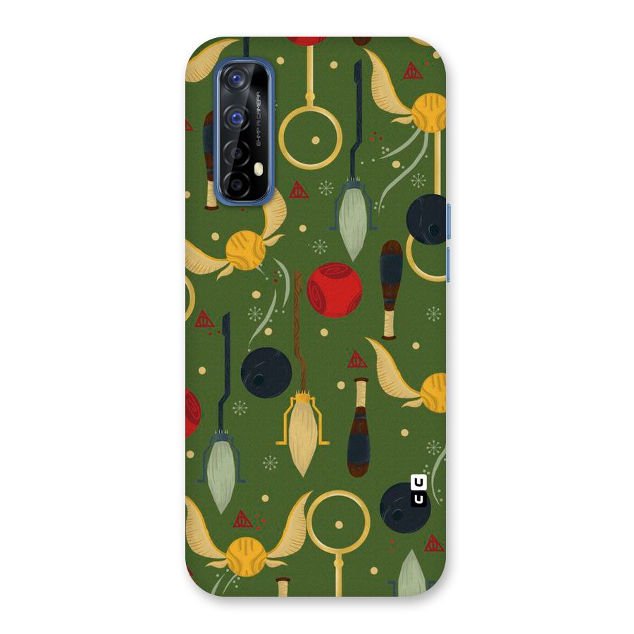 Flying Ball Pattern Back Case for Realme Narzo 20 Pro