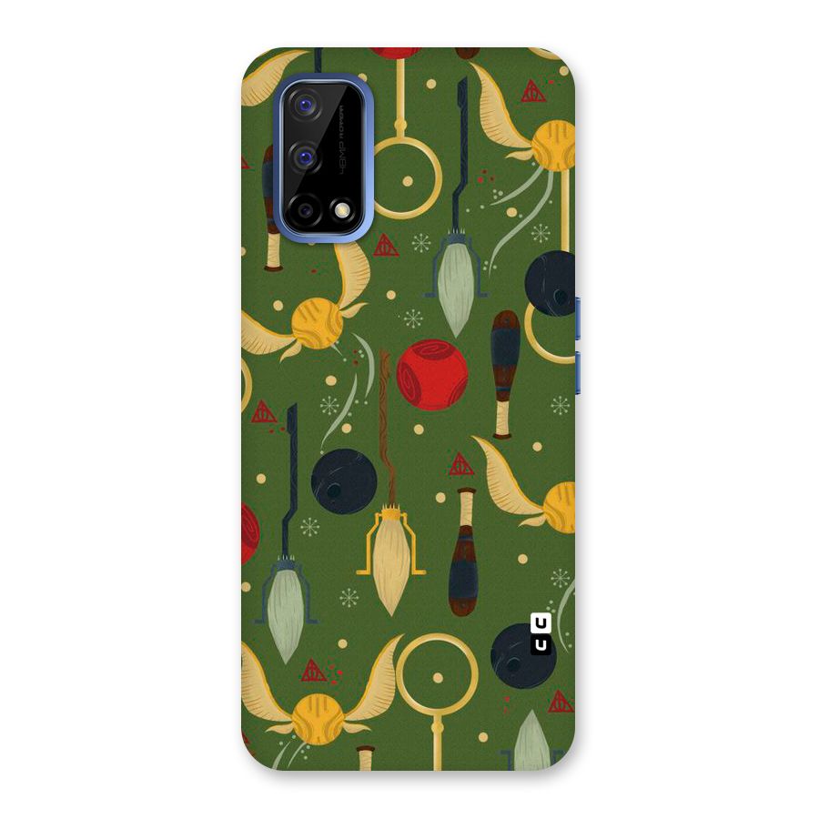 Flying Ball Pattern Back Case for Realme Narzo 30 Pro