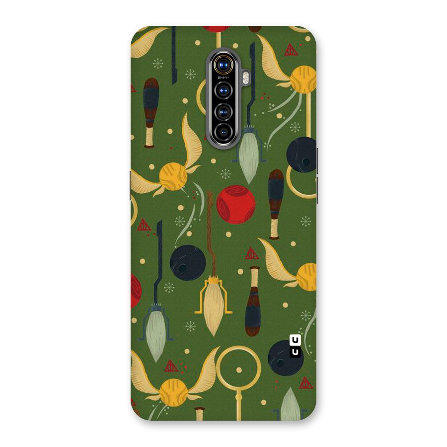 Flying Ball Pattern Back Case for Realme X2 Pro