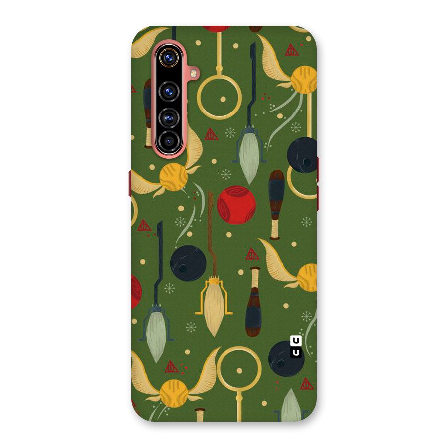 Flying Ball Pattern Back Case for Realme X50 Pro
