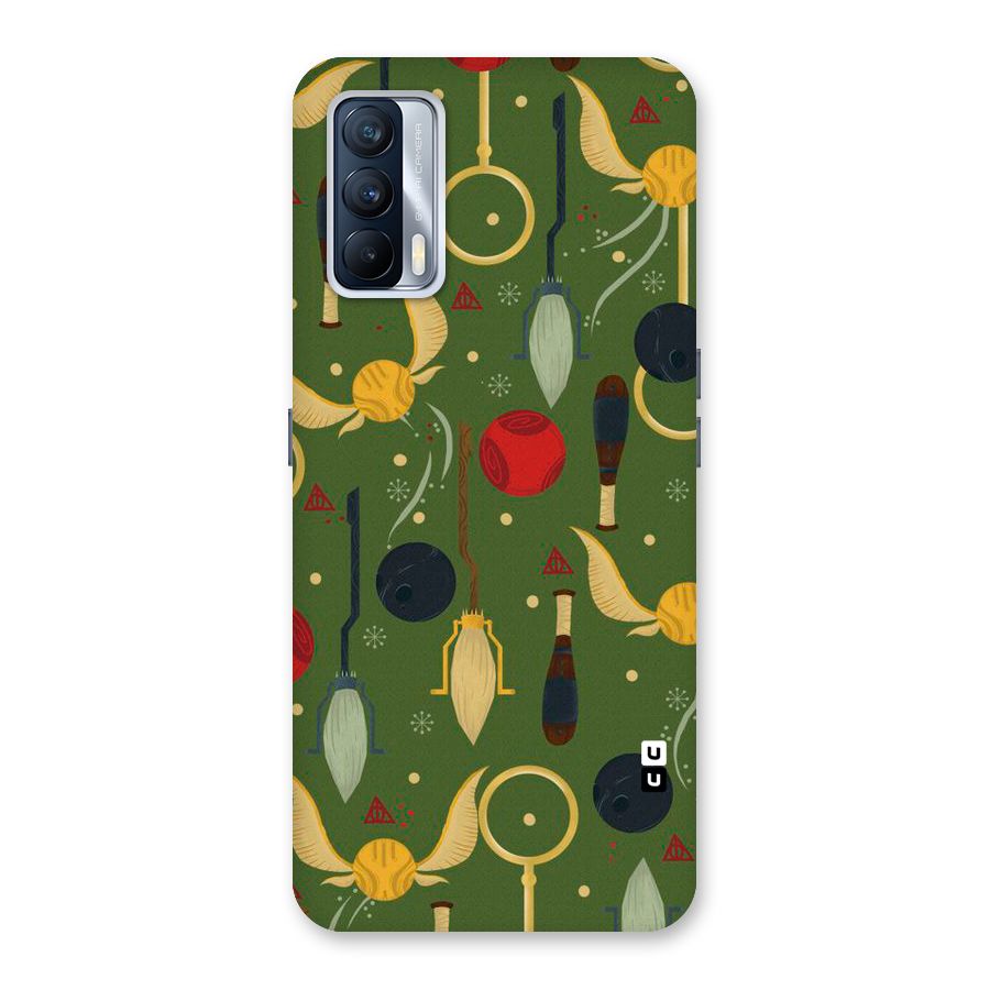 Flying Ball Pattern Back Case for Realme X7