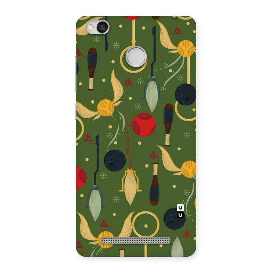 Flying Ball Pattern Back Case for Redmi 3S Prime