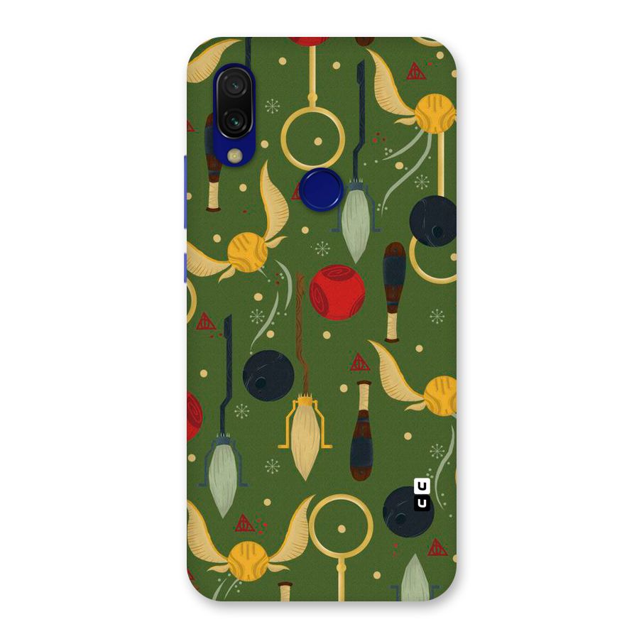 Flying Ball Pattern Back Case for Redmi 7