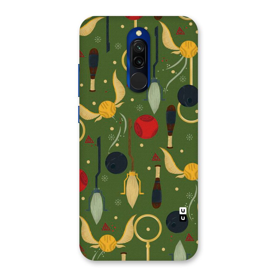Flying Ball Pattern Back Case for Redmi 8