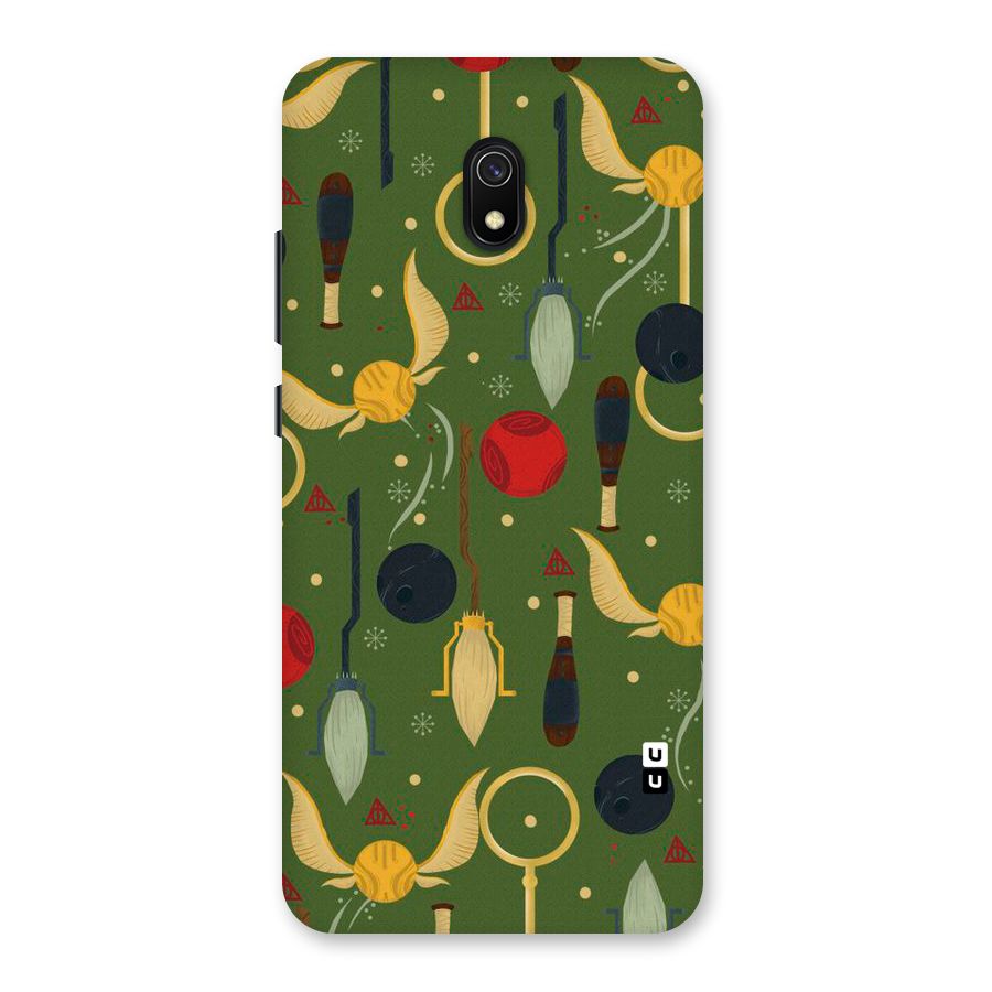 Flying Ball Pattern Back Case for Redmi 8A