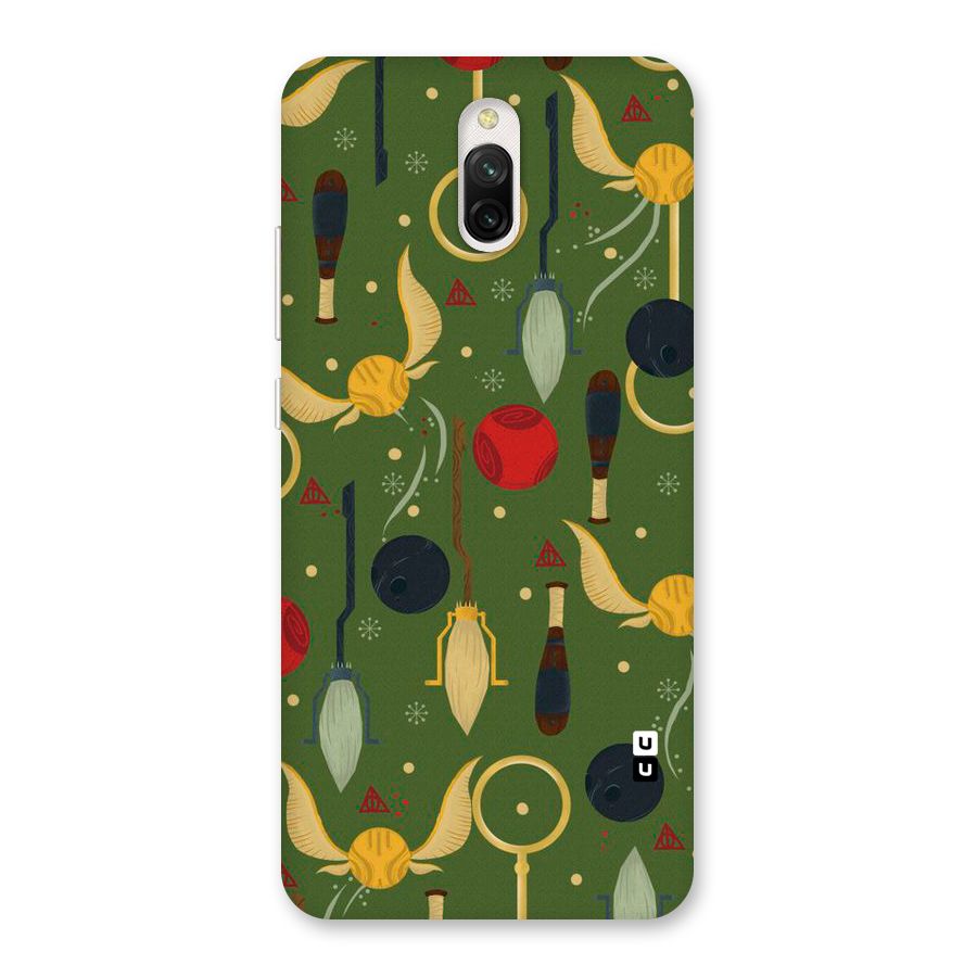 Flying Ball Pattern Back Case for Redmi 8A Dual