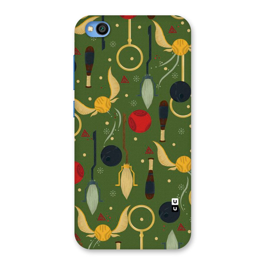 Flying Ball Pattern Back Case for Redmi Go