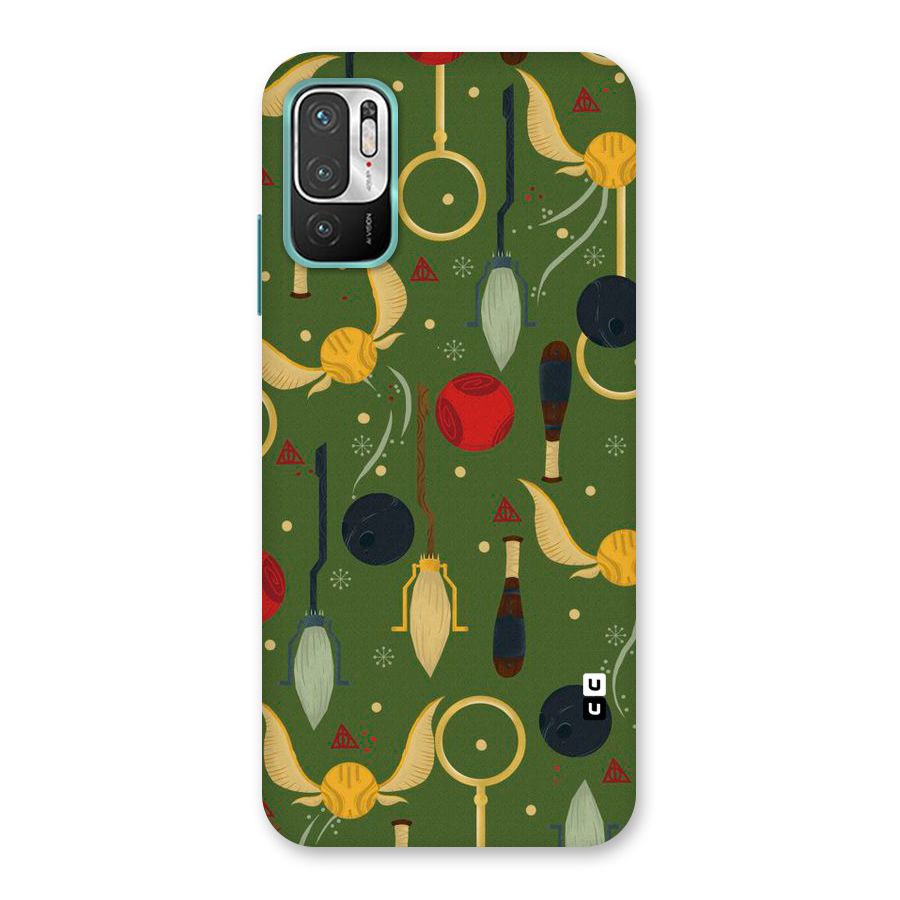 Flying Ball Pattern Back Case for Redmi Note 10T 5G