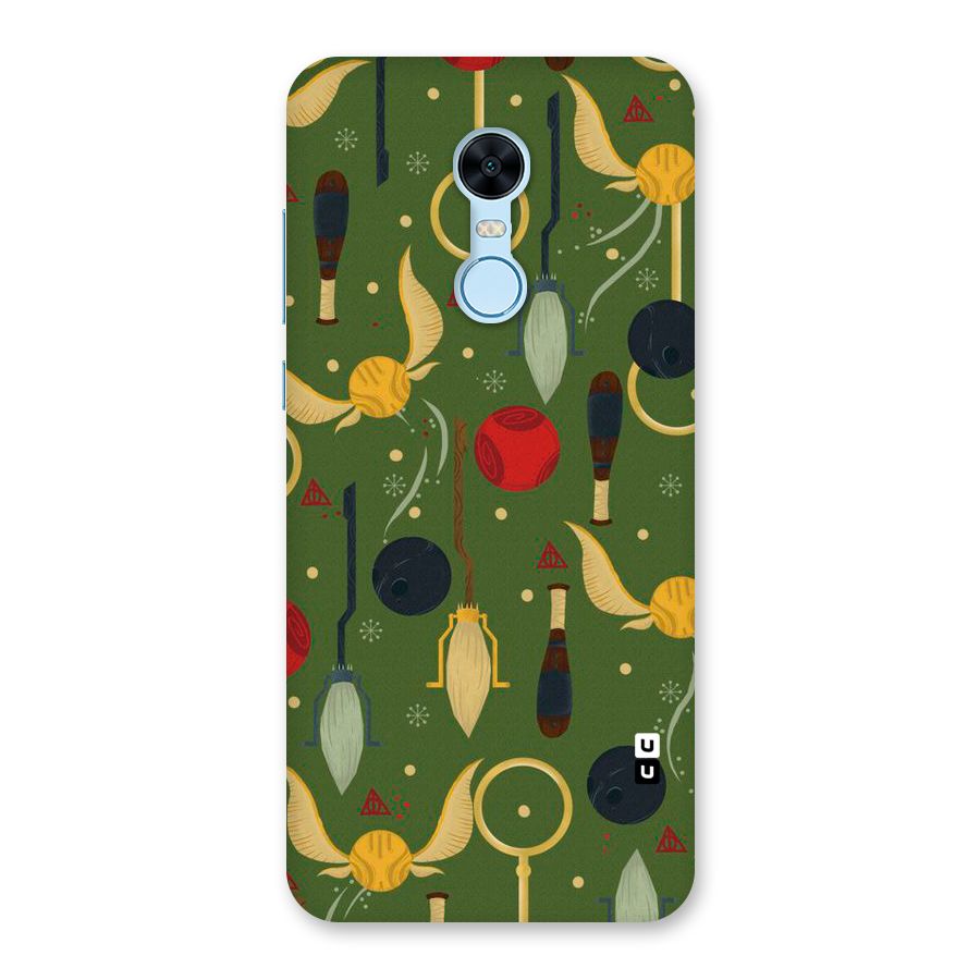 Flying Ball Pattern Back Case for Redmi Note 5
