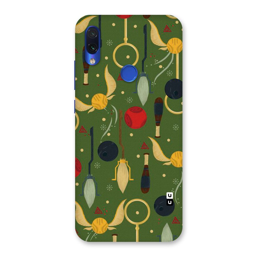 Flying Ball Pattern Back Case for Redmi Note 7