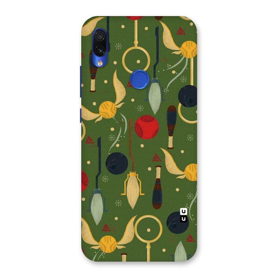 Flying Ball Pattern Back Case for Redmi Note 7S