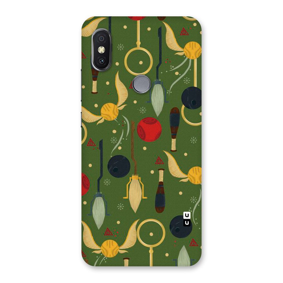 Flying Ball Pattern Back Case for Redmi Y2