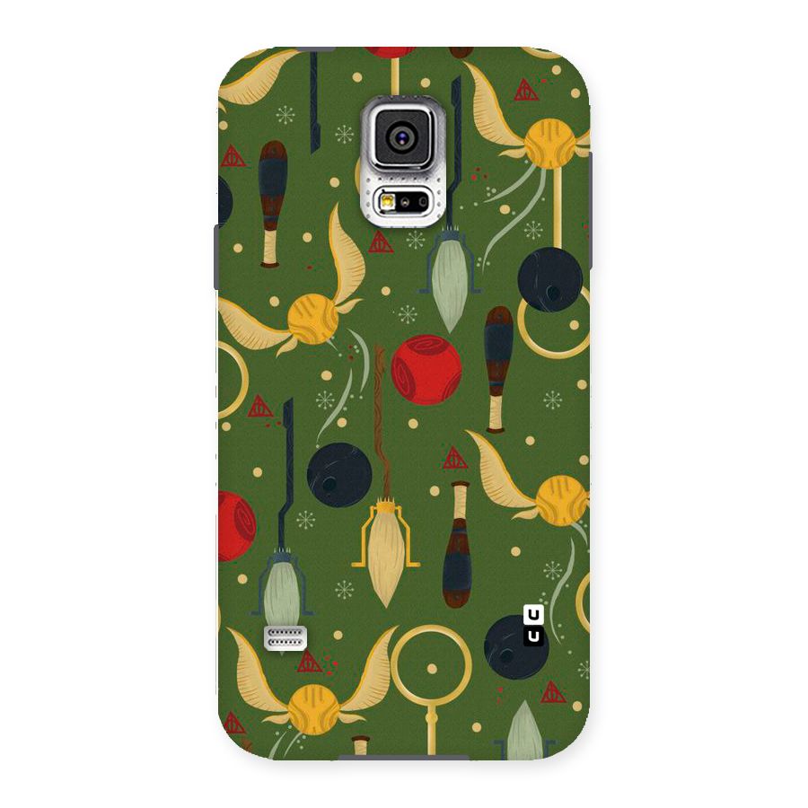 Flying Ball Pattern Back Case for Samsung Galaxy S5
