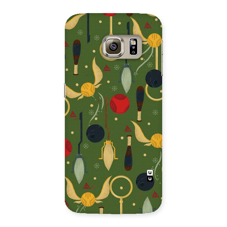 Flying Ball Pattern Back Case for Samsung Galaxy S6 Edge