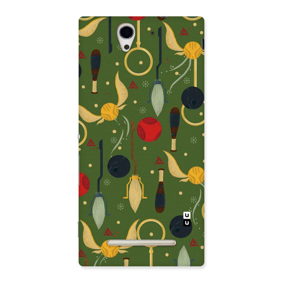 Flying Ball Pattern Back Case for Sony Xperia C3