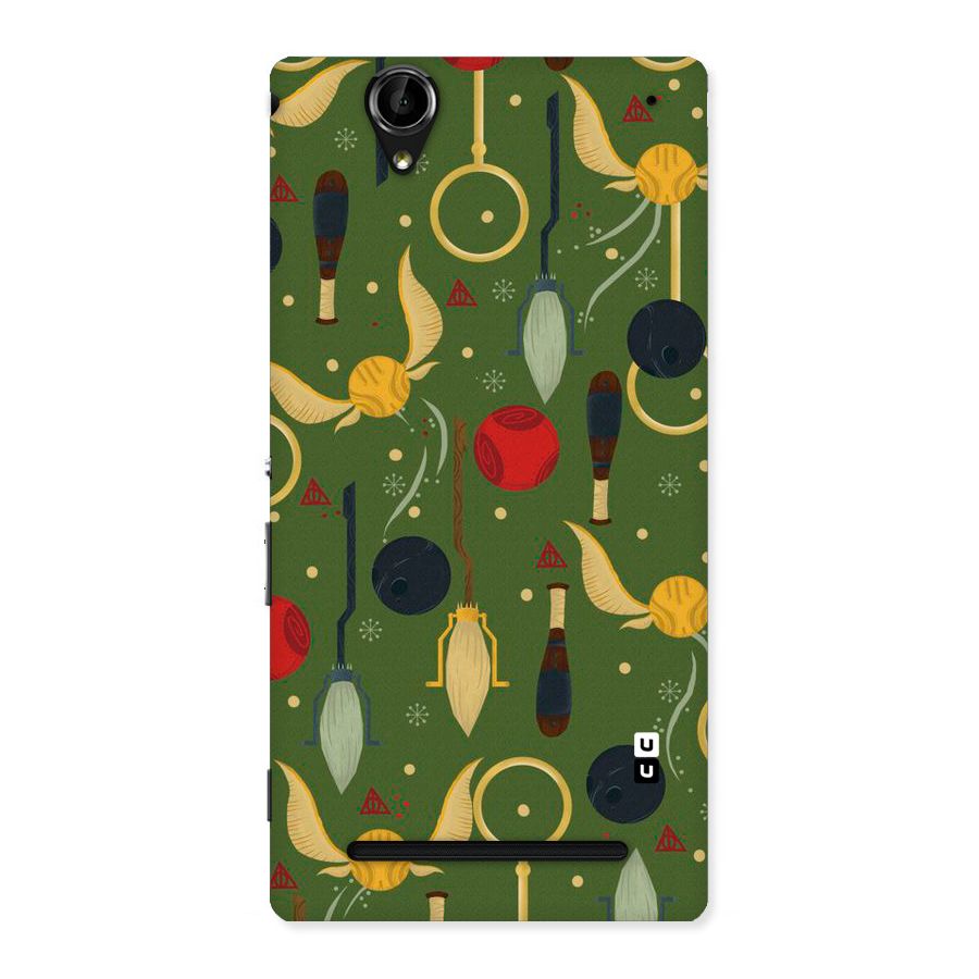 Flying Ball Pattern Back Case for Sony Xperia T2