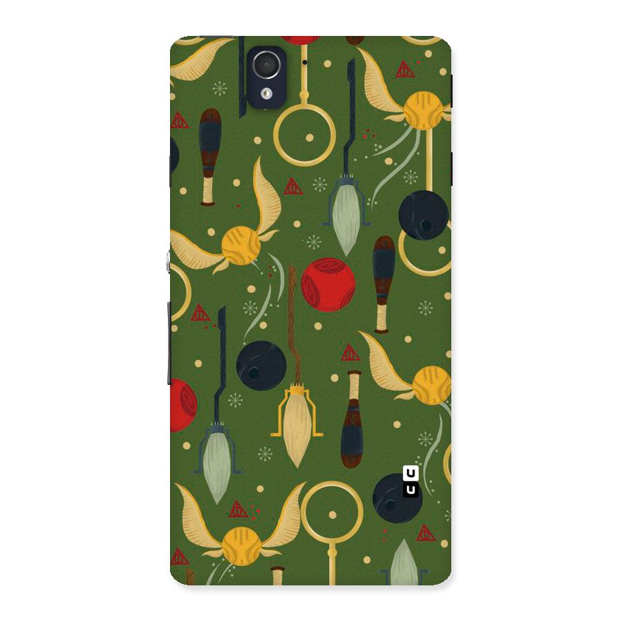 Flying Ball Pattern Back Case for Sony Xperia Z