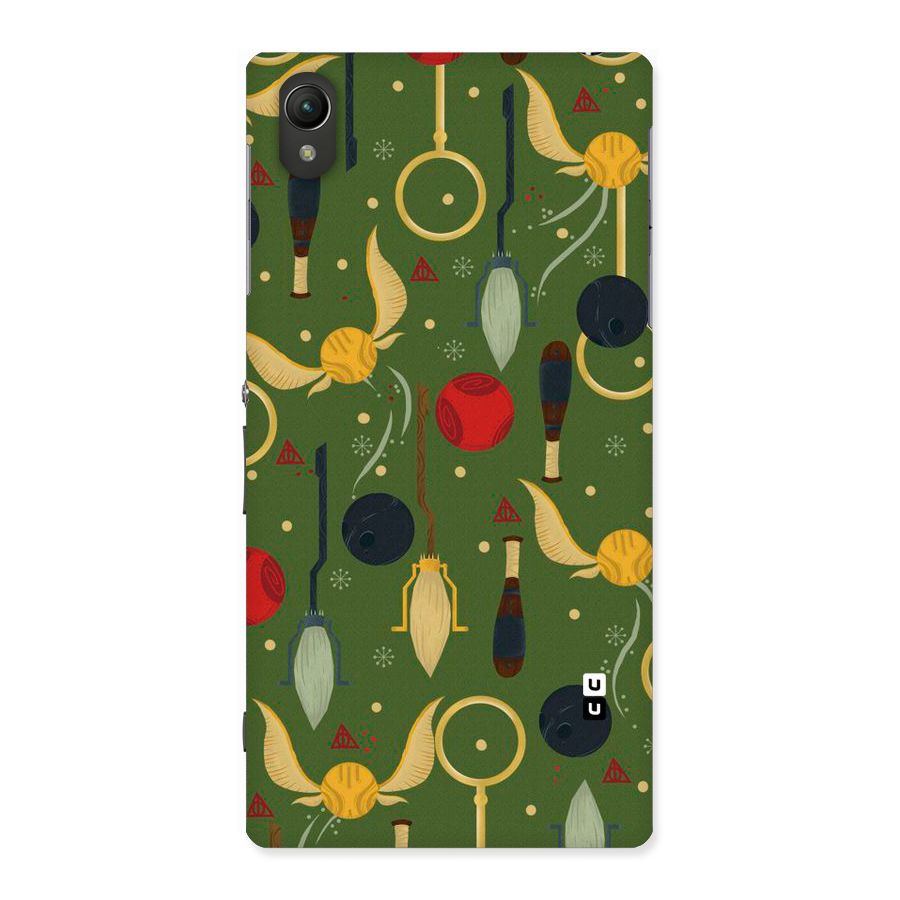 Flying Ball Pattern Back Case for Sony Xperia Z1