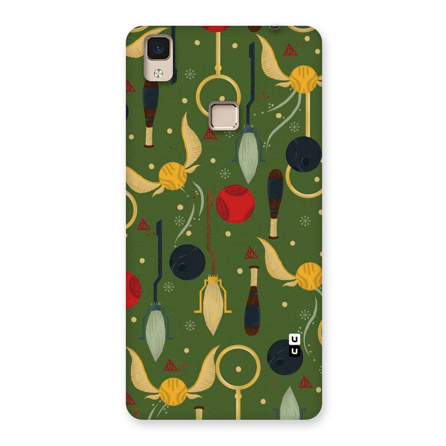 Flying Ball Pattern Back Case for V3 Max
