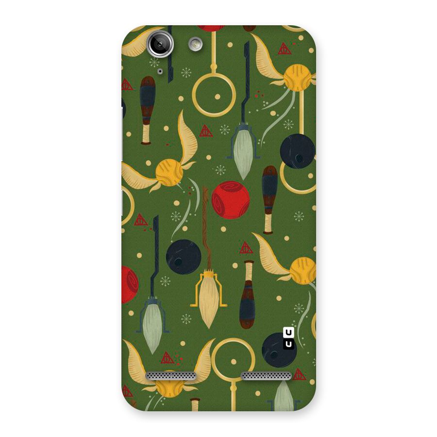 Flying Ball Pattern Back Case for Vibe K5 Plus