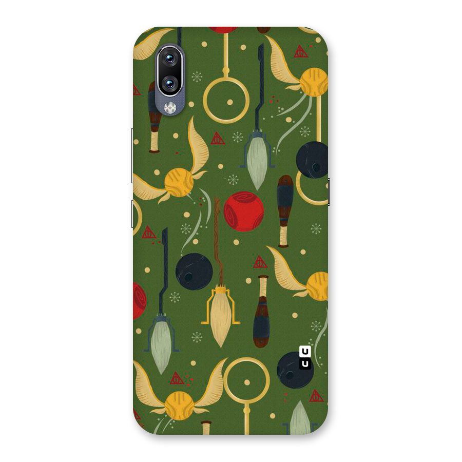 Flying Ball Pattern Back Case for Vivo NEX