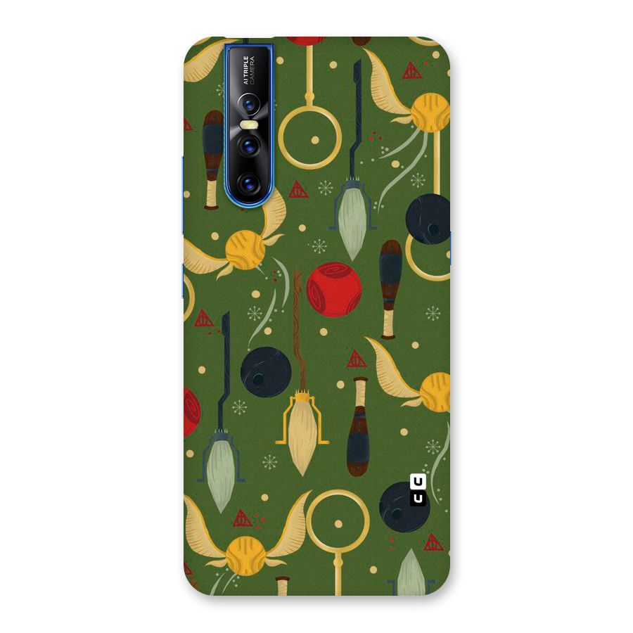 Flying Ball Pattern Back Case for Vivo V15 Pro