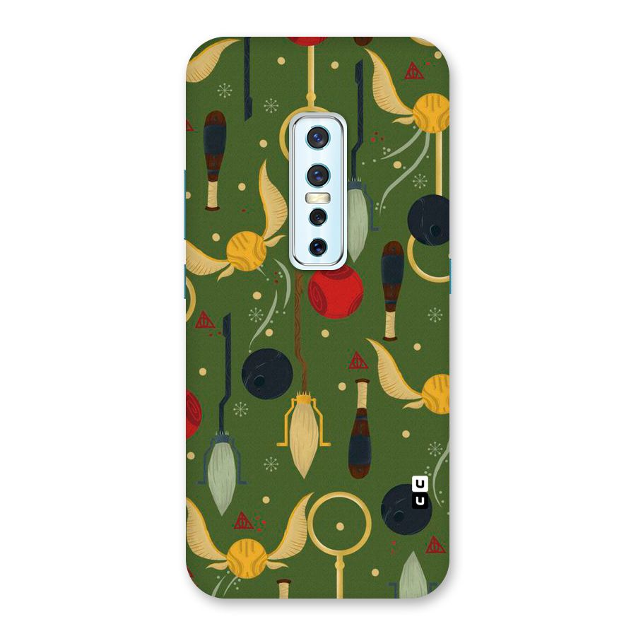 Flying Ball Pattern Back Case for Vivo V17 Pro