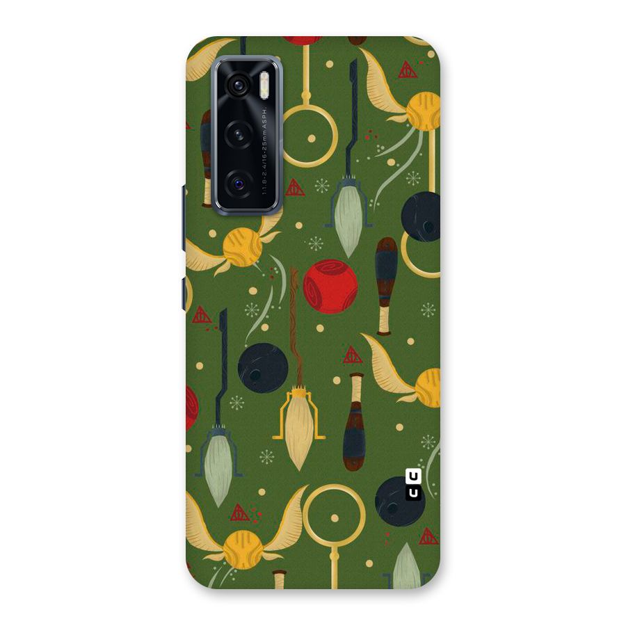 Flying Ball Pattern Back Case for Vivo V20 SE