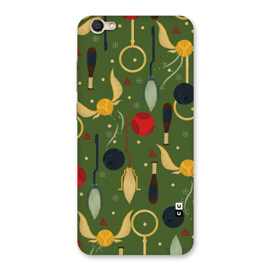 Flying Ball Pattern Back Case for Vivo V5