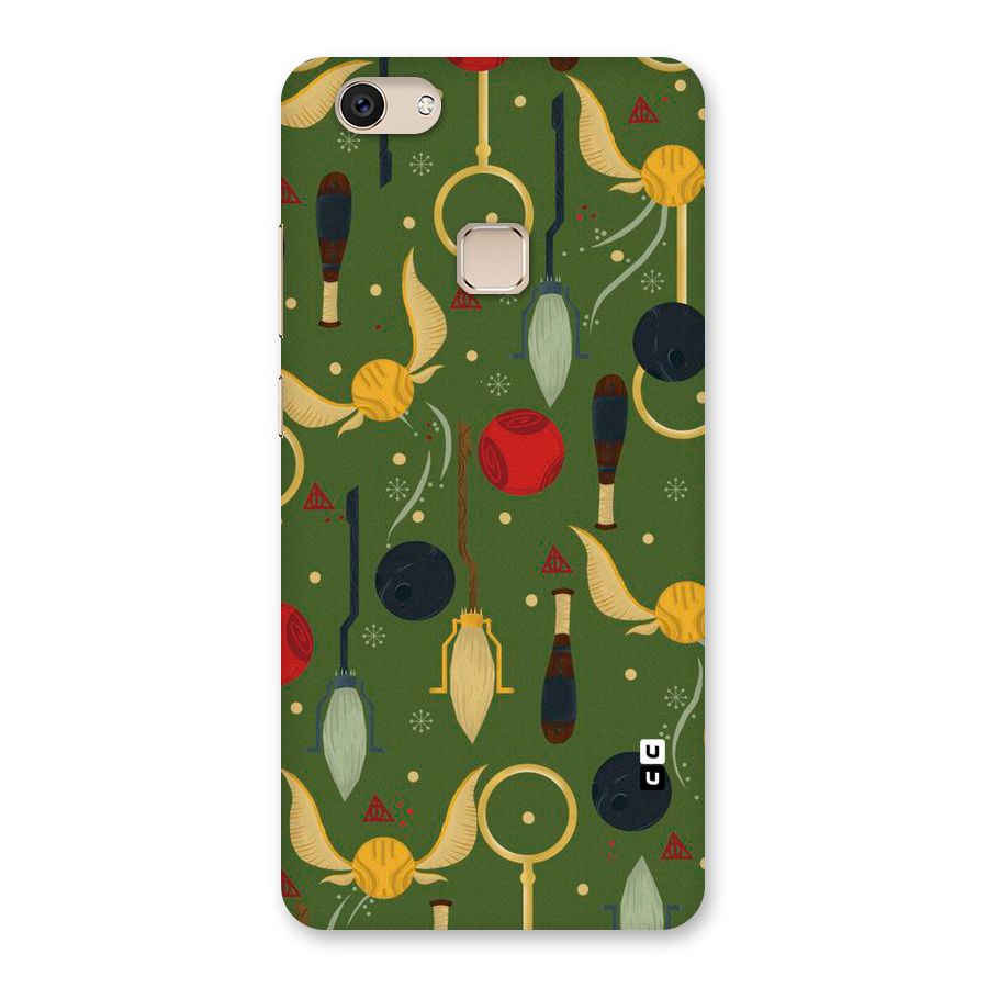 Flying Ball Pattern Back Case for Vivo V7