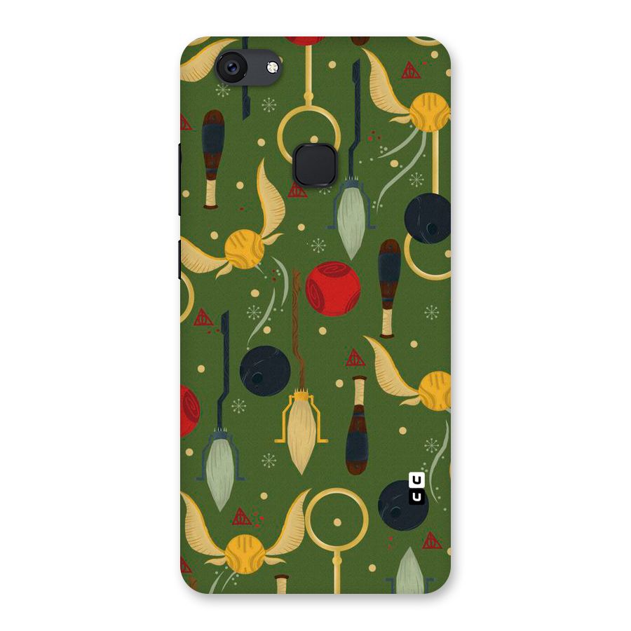 Flying Ball Pattern Back Case for Vivo V7 Plus