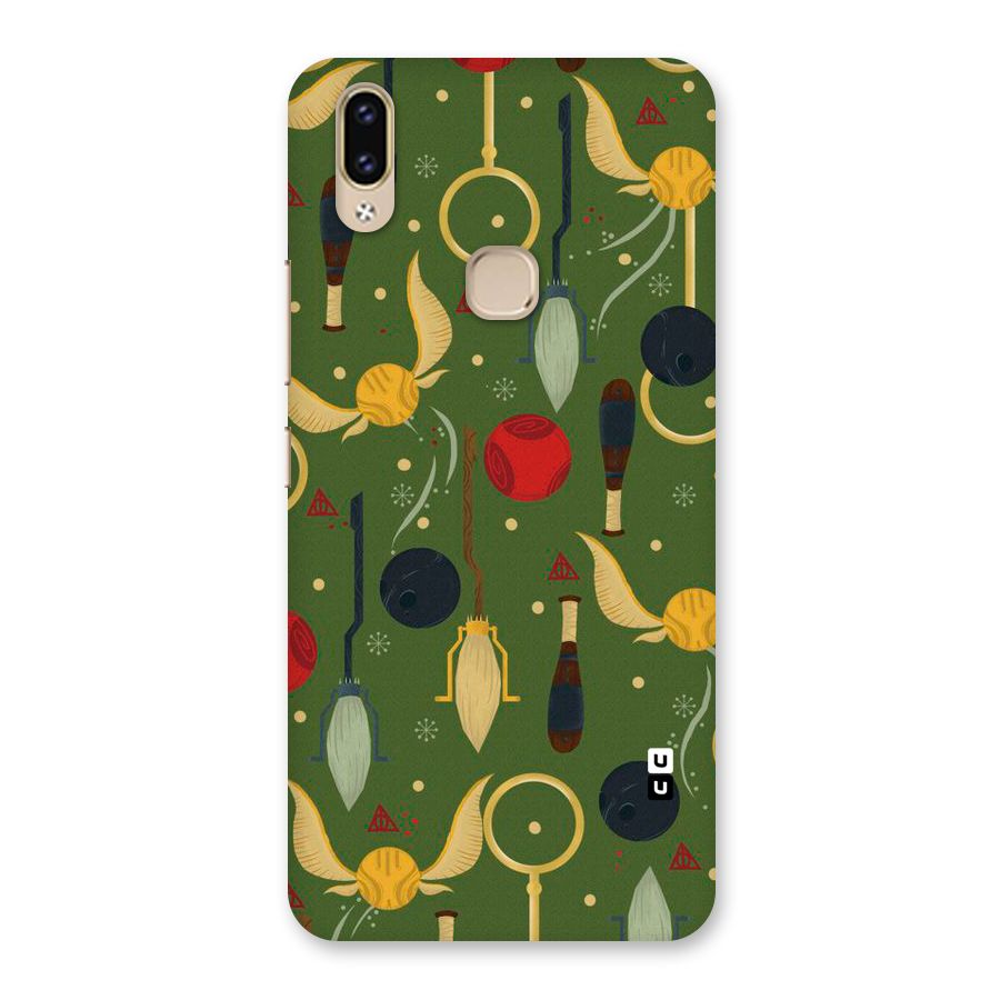 Flying Ball Pattern Back Case for Vivo V9 Youth