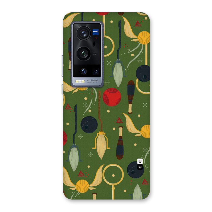 Flying Ball Pattern Back Case for Vivo X60 Pro Plus