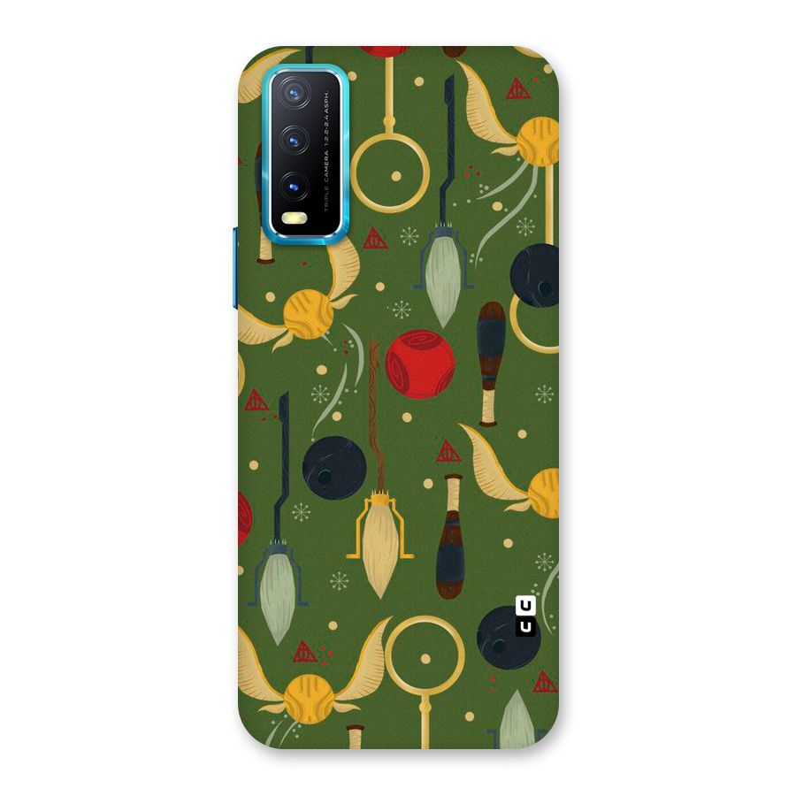 Flying Ball Pattern Back Case for Vivo Y20G