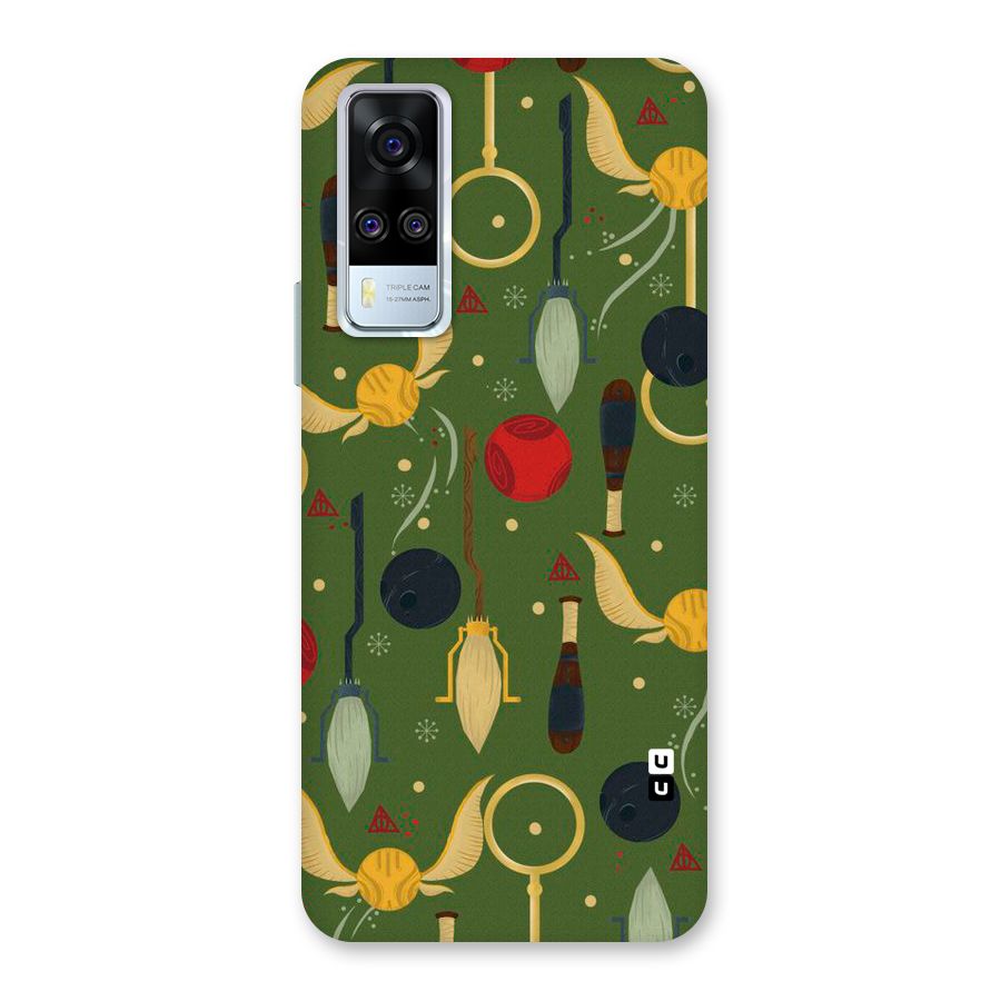 Flying Ball Pattern Back Case for Vivo Y31