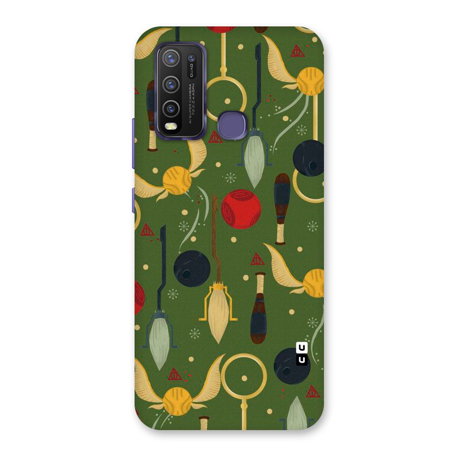 Flying Ball Pattern Back Case for Vivo Y50