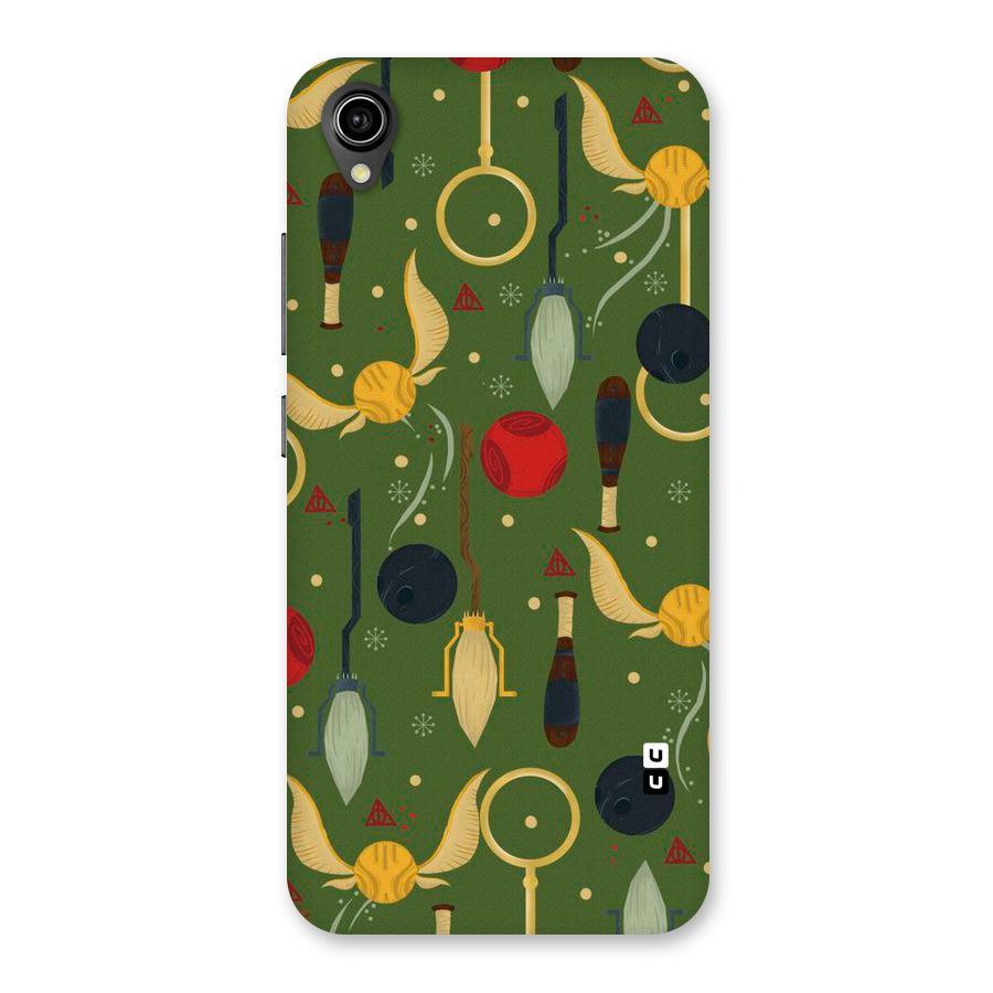 Flying Ball Pattern Back Case for Vivo Y90