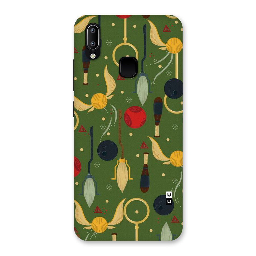 Flying Ball Pattern Back Case for Vivo Y93