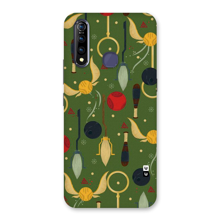 Flying Ball Pattern Back Case for Vivo Z1 Pro