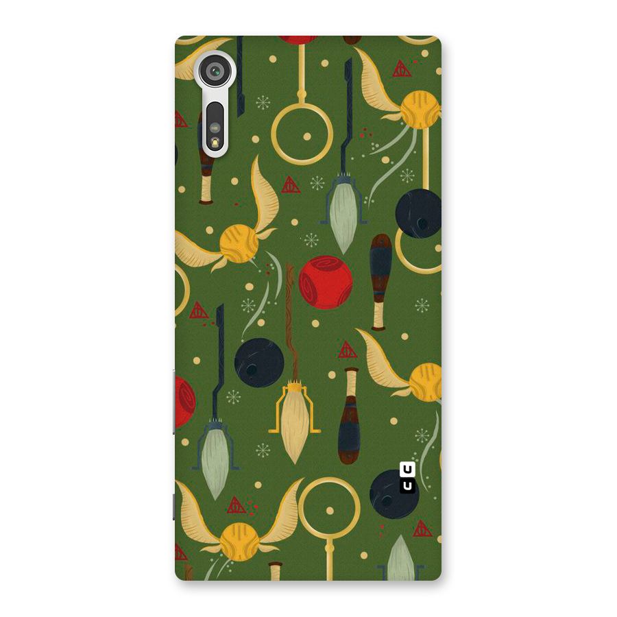 Flying Ball Pattern Back Case for Xperia XZ